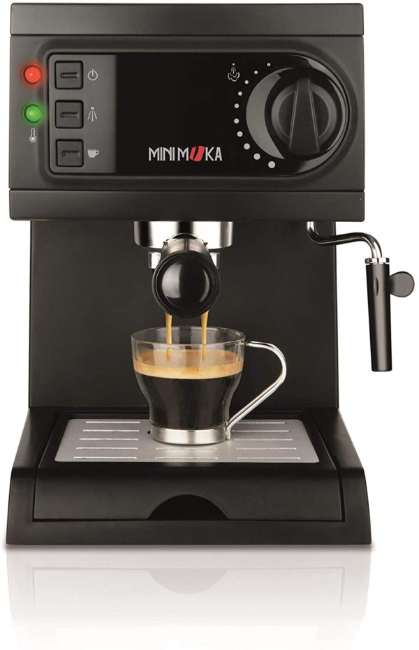 MACHINE A CAFE ESPRESSO MINIMOKA CM-1622 BLACK - TAURUS