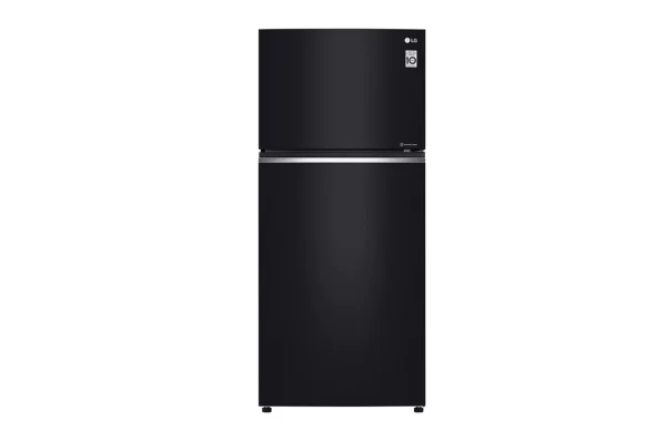 Réfrigérateur 2 portes | Compresseur linéaire Inverter | 469L | Noir | NatureFRESH™ | DoorCooling+™ | LINEARCooling™ | HygieneFresh+™ | SmartThinQ™ - GN-C71SGGL
