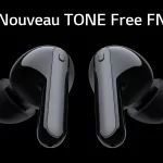 LG TONE Free HBS-FN7 | Bluetooth True Wireless | Réduction de bruit active (ANC) | Technologie UVNano LED | IPX4 - HBS-FN7.ABASWH