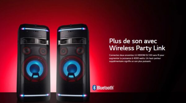 LG XBOOM | Système High Power | 2000W - OL100