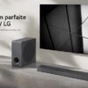 Barre de son LG 3.1.3 | 480W | DTS:X | Dolby Atmos | Bluetooth | eARC | Hi-Res | IMAX enhanced - S80QY