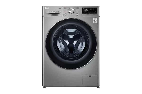 Lave-linge et Sèche-linge LG | 10,5 / 7 Kg| Capacité plus grande | AI DD | Steam | ThinQ - F4V5RGP2T