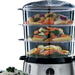 CUISEUR VAPEUR 3 NIVEAUX 800W NEXT