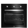 FOUR ENCASTRABLE  GAZ/ELEC CATA/VEN NOIR BEKO