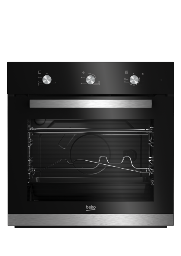 FOUR ENCASTRABLE  GAZ/ELEC CATA/VEN NOIR BEKO