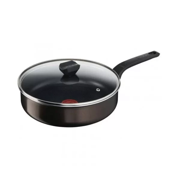 Casserole Sauteuse TEFAL 24cm, GENEROUS COOK, Induction, Antiadhésif + COUVERCLE