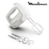 BATTEUR A MAIN PREP MIX 450W 5 VITESSES BLANC / GRIS - MOULINEX