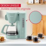 CAFETIERE A FILTRE 1000W 1.25L 10 A 15 TASSES - MOULINEX