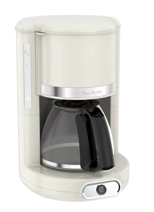 CAFETIERE SOLEIL 1000W/ 1.25L 10 A 15 TASSES IVOIRE - MOULINEX