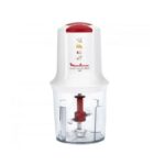 MINI HACHOIR MULTI MOULINETTE 400W BLANC ROUGE - MOULINEX