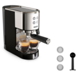 MACHINE A CAFE EXPRESSO VIRTUOSO 15 BARS INOX - KRUPS