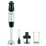 PIEDS MIXEURS QUICKCHEF INOX 1000W NOIR/INOX - MOULINEX