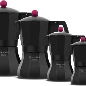 CAFETIERE BLACK MOMENTS 12 TASSE COUVERT TRANSPARENT (KCP90012I) - TAURUS