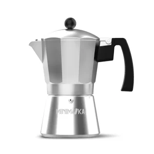 CAFETIERE MINIMIKA 12 TASSE ITALIENNE ALU COM AV VITRO/ELEC-GAZ (KCP 90012) - TAURUS